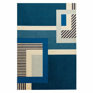 Modrý koberec Asiatic Carpets Riley Gerro, 200 x 290 cm