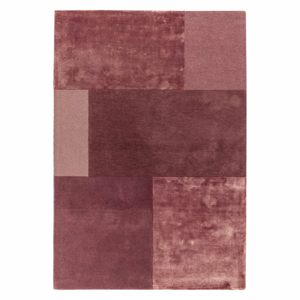 Tmavě růžový koberec Asiatic Carpets Tate Tonal Textures, 160 x 230 cm