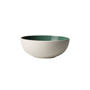 Bílo-zelená porcelánová miska Villeroy & Boch Uni, 850 ml