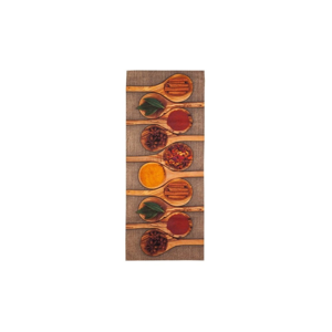 Vysoce odolný kuchyňský běhoun Floorita Spices, 60 x 220 cm