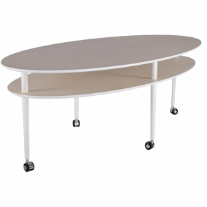 Konferenční stolek na kolečkách RGE Casper, šířka 140 cm