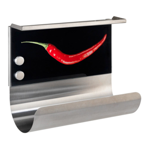 Magnetický držák na utěrky s poličkou Wenko Hot Pepper