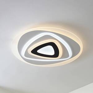 Lindby Lindby LED stropní svítidlo Rebeka, Ø 70 cm, CCT, dálkové ovládání