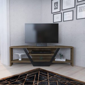 ASIR Televizní stolek SARES dub černý