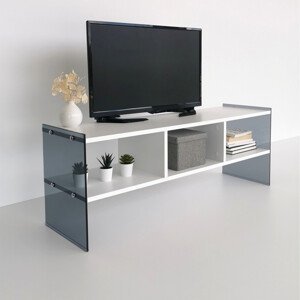 ASIR Televizní stolek TV401 bílý šedý