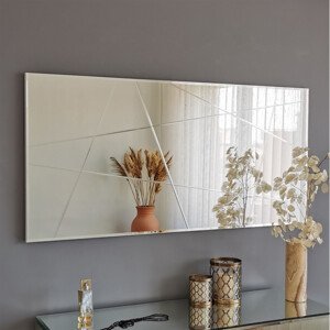ASIR Dekorativní zrcadlo TANGENT stříbrné