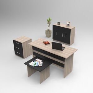 ASIR Set kancelářského nábytku VO12 dub černý