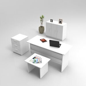 ASIR Set kancelářského nábytku VO12 bílý