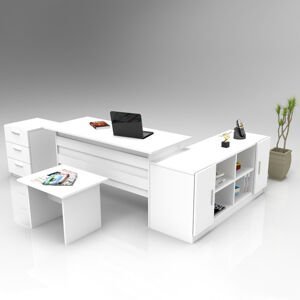ASIR Set kancelářského nábytku VO13 bílý