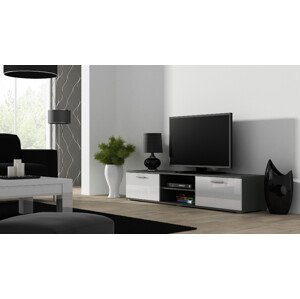 Cama Televizní stolek SOHO 180 Barva: šedá/bílá