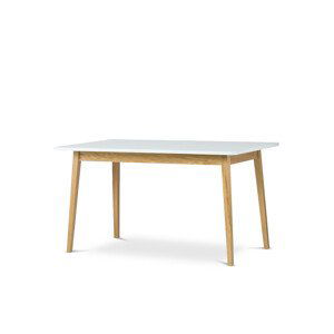 KONSIMO Jídelní stůl Frisk bílý rozkládací Rozměr: 160 - 200 cm