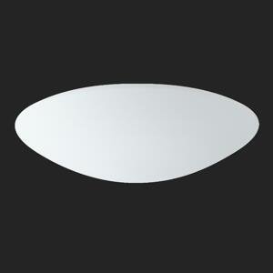 OSMONT 59747 AURA 9 stropní/nástěnné skleněné svítidlo bílá IP43 4000 K 35W LED nouzové kombinované 3 h