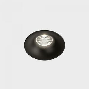 KOHL LIGHTING KOHL-Lighting LUXO zapuštěné svítidlo s rámečkem pr.85 mm černá 38° 8W CRI 80 2700K Push