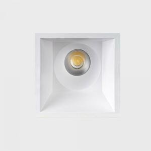KOHL LIGHTING KOHL-Lighting NOON SQ ASYMETRIC zapuštěné svítidlo s rámečkem 93x93 mm bílá 38° 5 W  CRI 80 3000K PHASE CUT