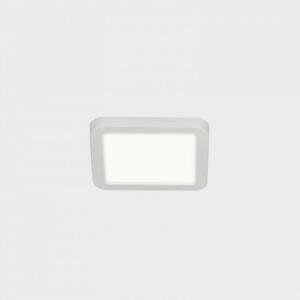 KOHL LIGHTING KOHL-Lighting DISC SLIM SQ zapuštěné svítidlo s rámečkem 90x90 mm bílá 6 W CRI 80 3000K DALI