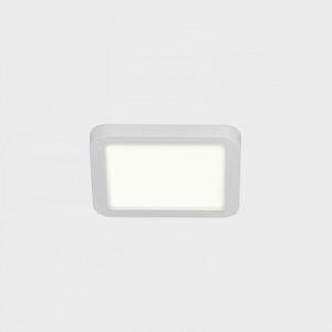 KOHL LIGHTING KOHL-Lighting DISC SLIM SQ zapuštěné svítidlo s rámečkem 145x145 mm bílá 12 W CRI 80 4000K PHASE CUT