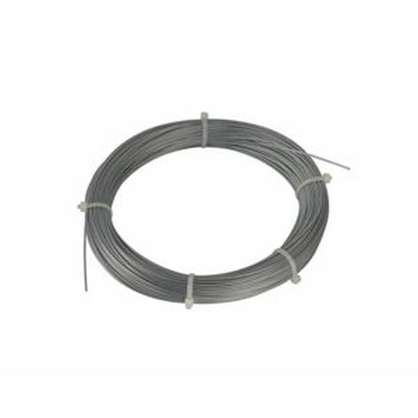 SLV OCELOVÉ LANO 0,75 mm s pláštěm PVC, prstenec 100 m, pozinkované - BIG WHITE