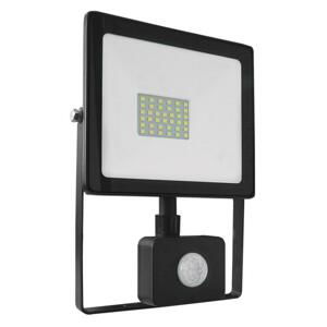 ACA Lighting černá SENSOR SENSOR LED SMD reflektor IP66 30W 3000K 2400Lm 230V Ra80 Q3030S