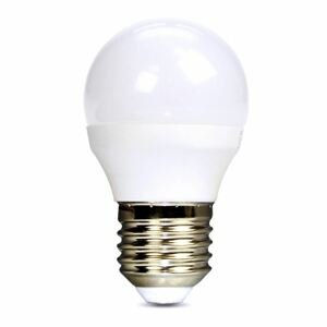 Solight LED žárovka, miniglobe, 6W, E27, 6000K, 510lm WZ419-1