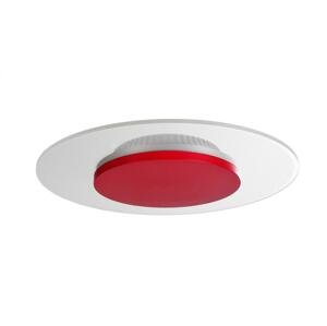 Light Impressions Deko-Light stropní přisazené svítidlo Zaniah 12W, kryt rubínová červená 220-240V AC/50-60Hz 12,00 W 3000 K 1512 lm bílá 620036