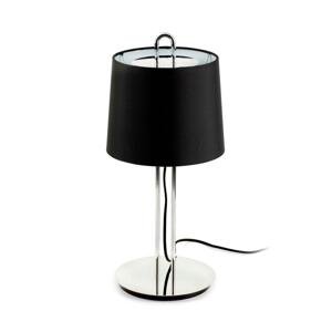 FARO MONTREAL chrom/černá stolní lampa
