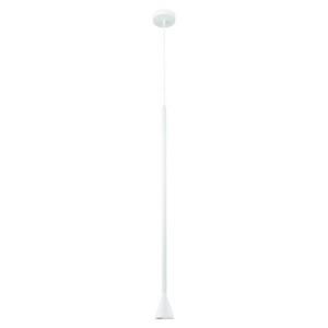 ACA Lighting závěsné svítidlo 1XGU10 CLOUZOT bílá kov IP20 D7,5XD10XH190CM YL22801PWH