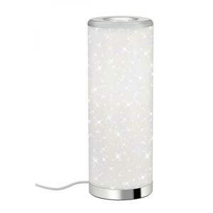 BRILONER LED stolní lampa s hvězdným nebem, 35 cm, 5 W, bílé-chrom BRILO 7332-018