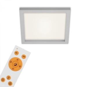 BRILONER CCT svítidlo LED panel, 29,5 cm, 1800 lm, 18 W, matný chrom BRILO 7370-014