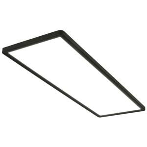 BRILONER Ultraplochý LED panel s přímým a nepřímým osvětlením, 29,3 cm, LED, 22 W, 3000 lm, černá BRILO 7402-415