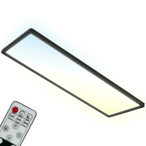BRILONER Ultraploché CCT svítidlo LED panel, 29,3 cm, LED, 23 W, 3000 lm, černá BRILO 7403-015