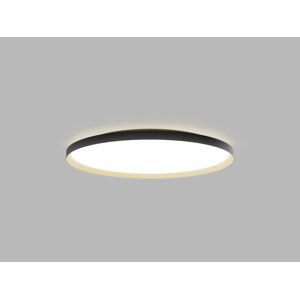 LED2 12750537DT Stropní svítidlo MOON 80, BG TRIAC DIM 88W 2CCT 3000K/4000K černá/zlatá RING