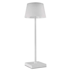 EMOS LED stolní lampa KATIE, nabíjecí, bílá Z7630W