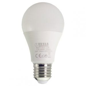 TESLA - LED žárovka BULB E27, 11W, 230V, 1055lm, 25 000h, 3000K teplá bílá, 240° BL271130-2