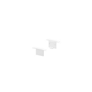 SLV BIG WHITE KONCOVÉ KRYTY, na GRAZIA 10 profil k zabudování, 2 kusy, bílé 1000473