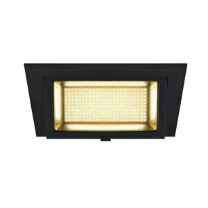 SLV BIG WHITE ALAMEA, svítidlo k zabudování do stropu, LED, 3000K, černé, 45W 1000788