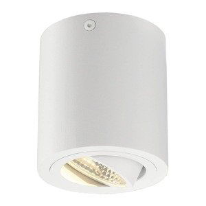 SLV BIG WHITE TRILEDO ROUND CL, stropní svítidlo, LED, 3000K, kulaté, bílé, 38°, 8,2 W, vč. ovladače 113931