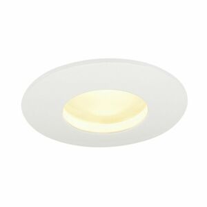 SLV BIG WHITE OUT 65, venkovní stropní vestavné svítidlo, LED, 3000K, kulaté, bílé, 38°, 12 W, vč. ovladače 114461