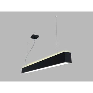 LED2 3314953CSTW Závěsné svítidlo LINO II 120 P/N-Z, B PRISMA 32W CASAMBI TW 3CCT 3000K/3500/4000K UGR černá