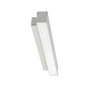 NASLI nástěnné svítidlo Stella Fix LED 60 cm 21 W stříbrná/elox