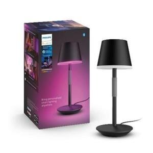 Philips HUE WACA Go venkovní stolní dotyková LED lampička 6,2W 530lm 2000-6500K RGB IP54, černá