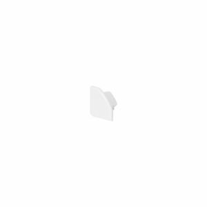 SLV BIG WHITE KONCOVÉ KRYTKY, pro rohový profil GLENOS 2720, bílé matné, 2 ks 213931