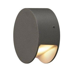 SLV BIG WHITE PEMA, nástěnné svítidlo, LED, 3000K, antracit, 3,3 W 231015