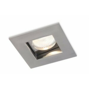 BPM Vestavné svítidlo Aluminio Plata nikl satin 1x50W, 230V 4887 6009.19GU