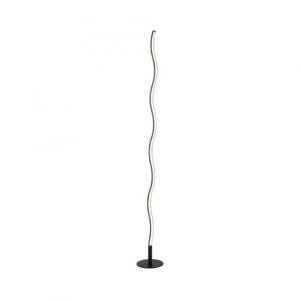 PAUL NEUHAUS LED designové stojací svítidlo, design vlny, černá 3000K LD 15168-18