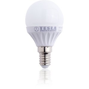 TESLA - LED žárovka mini BULB E14 3W 230V 250lm 180D 25.000 hod 3000K teplá bílá CRI(RA) 80 MG140330-1