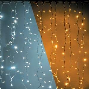 DecoLED světelná záclona LED - BICOLOR, 300 krásných LED
