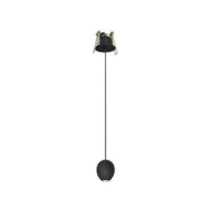 AZzardo AZ3096 podhledové svítidlo Ovum 1 pendant downlight černá