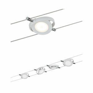 Paulmann Wire lankový systém Sada MacRound LED 4x4W Matně bílá 941.05 P 94105