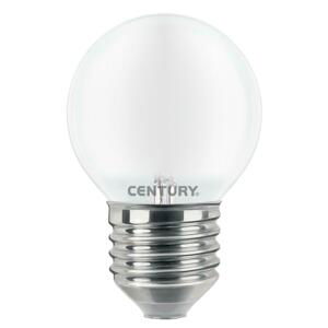 CENTURY LED FILAMENT MINI GLOBE SATEN 4W E27 3000K 470Lm 360d 45x72mm IP20 CEN INSH1G-042730