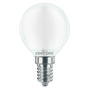 CENTURY LED FILAMENT MINI GLOBE SATEN 6W E14 6000K 806Lm 360d 45x80mm IP20 CEN INSH1G-061460